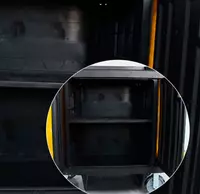 Ikki chelak yig'ish aravachasi 25 l yigiruvchi HUNTER bilan CLEAN MARKET UT