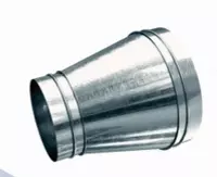 Переход для воздуховодов круглый