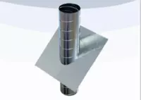 Узел прохода для воздуховодов