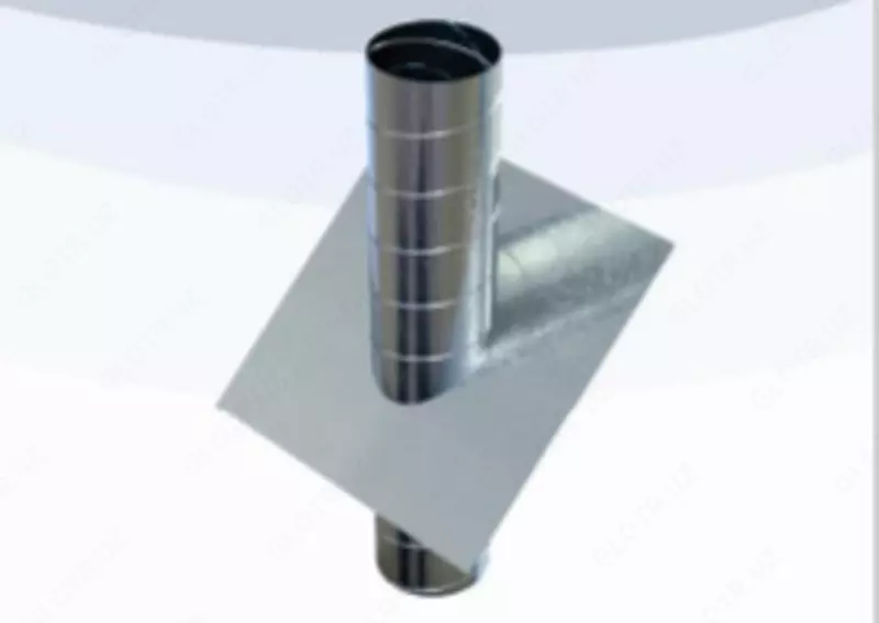 Узел прохода для воздуховодов