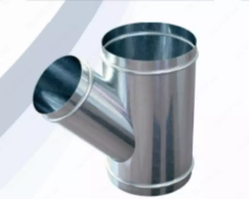 Тройник косой для воздуховода - по запросу