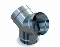 Тройник y-образный для воздуховода - по запросу