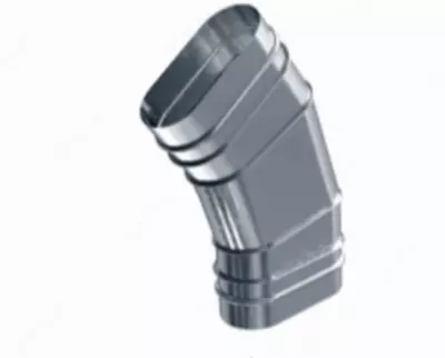 Отвод (угол 45°) для плоско-овальных воздуховодов