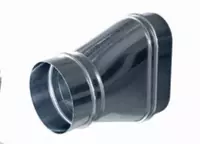 Переход для плоско-овальных воздуховодов - по запросу