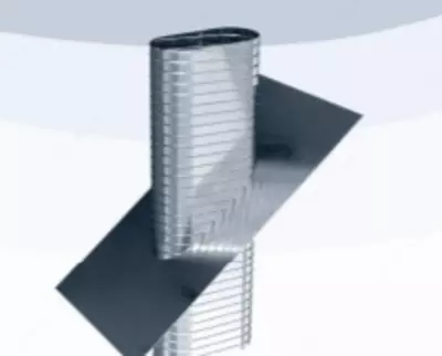 Узел для плоско-овальных воздуховодов - Цена по запросу