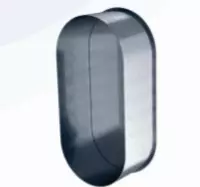 Заглушка для плоско-овальных воздуховодов