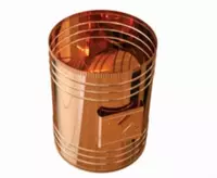 Дроссель-клапан для воздуховодов из меди