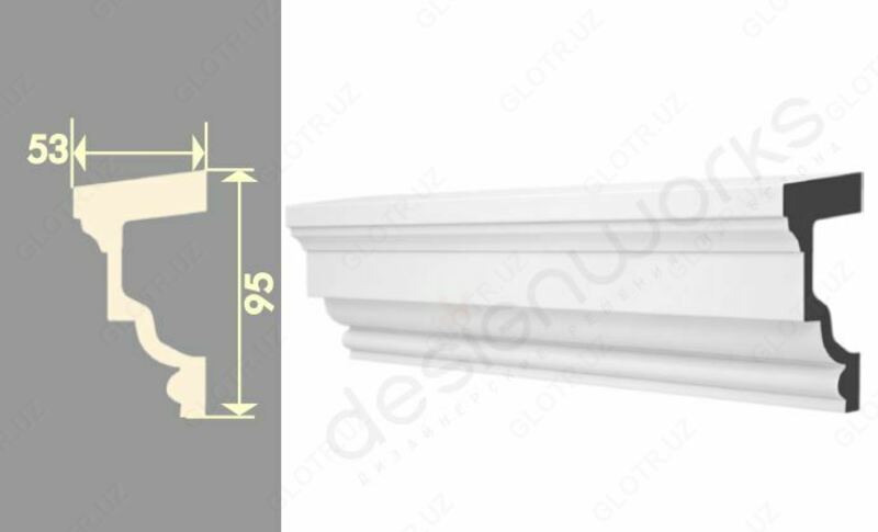 Подоконники для фасада DWPOD-002