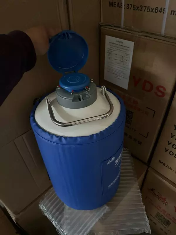 Сосуд Дьюара контейнер для хранения азота