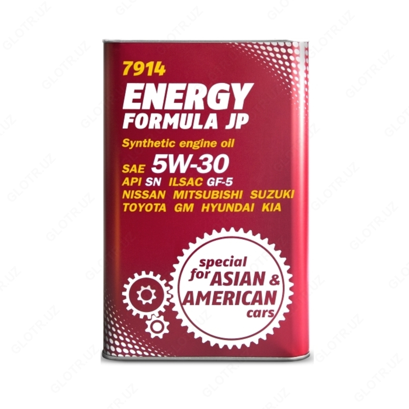 Синтетическое моторное масло MANNOL Energy Formula JP 5W-30