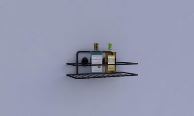 Угловая полка для ванной N7