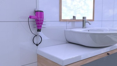 Настенный держатель для фена