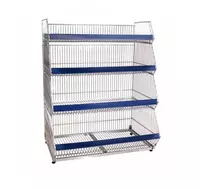  Стеллаж сетчатый A-AS02-G - 