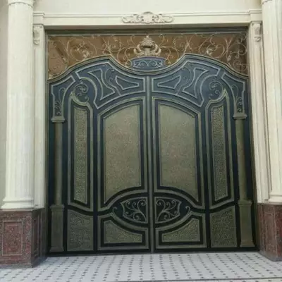 Металлические ворота (арт-01) - Цена по запросу