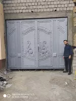 Металлические ворота (арт-07) - по запросу