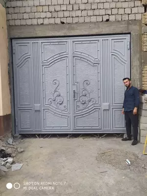 Металлические ворота (арт-07) - Цена по запросу