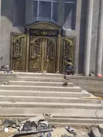 Металлические ворота (арт-10) - по запросу