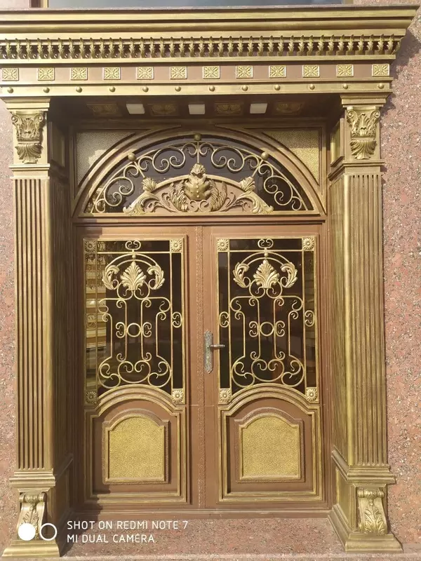 Металлические ворота (арт-11)