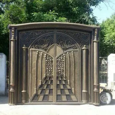 Металлические ворота (арт-12) - Цена по запросу