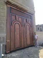 Металлические ворота (арт-19)