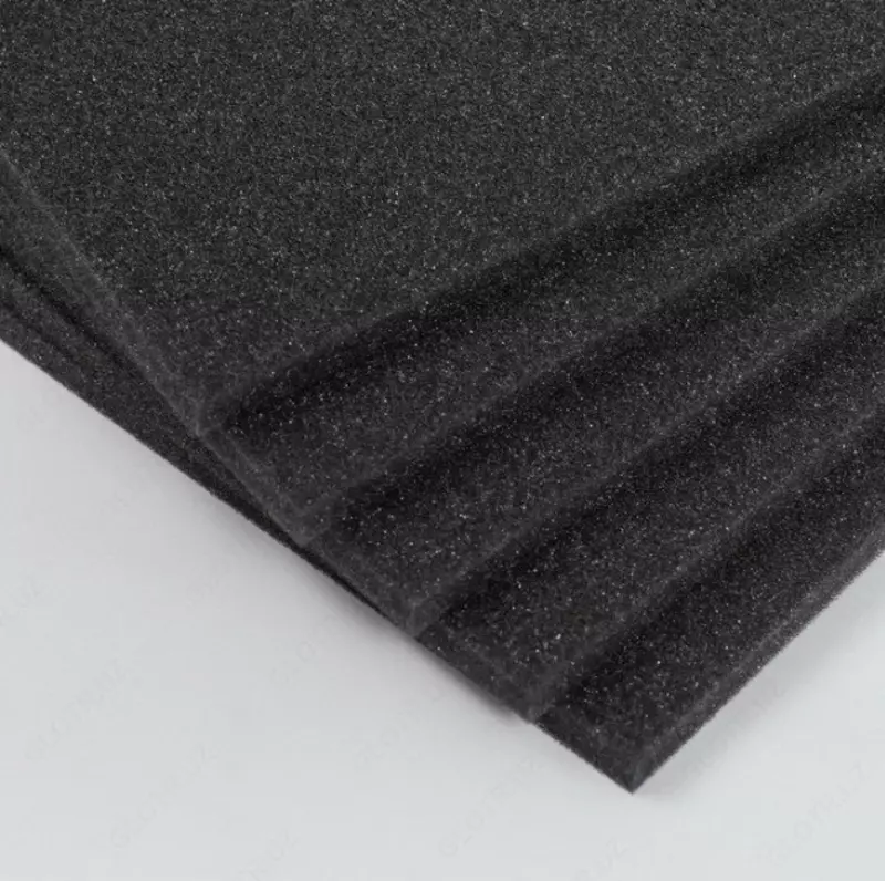 Поролон метражный для автомобиля и обуви черного и белого цвета - от {0} сум