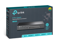  TP-Link TL-SG1008 8-портовый гигабитный настольный/монтируемый в стойку коммутатор - 