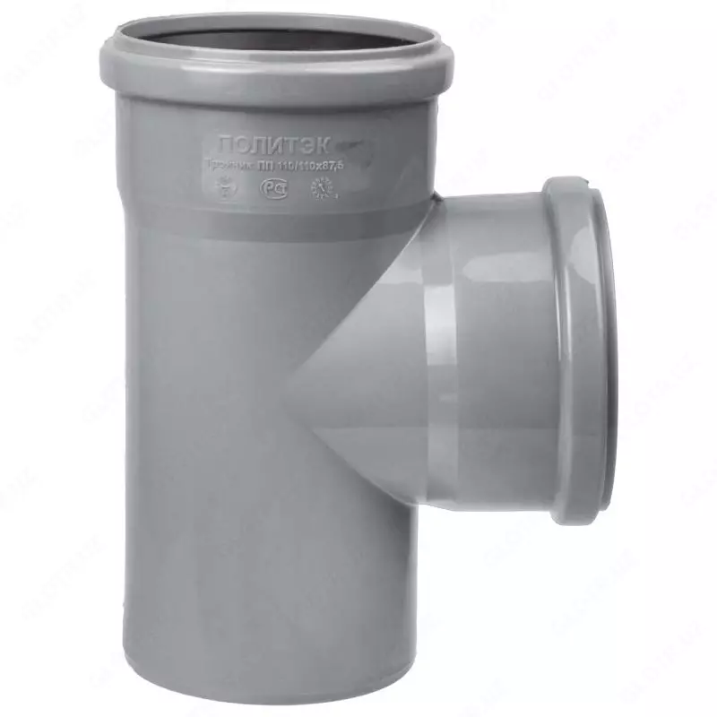 Канализационный тройник 90⁰ KT90005 ∅ 110х75 мм