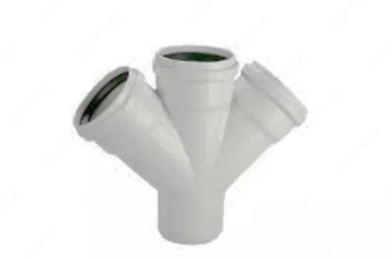 Канализационная крестовина 45⁰ KX45001 ∅ 50х50х50 мм