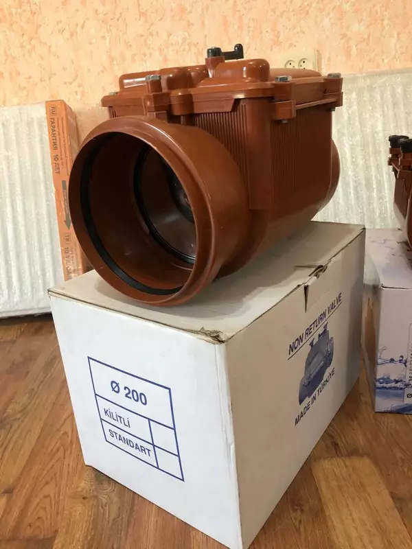 Обратный клапан для канализации 200’