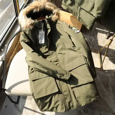 Мужская зимняя куртка Аляска Topfeeling гусиный пух