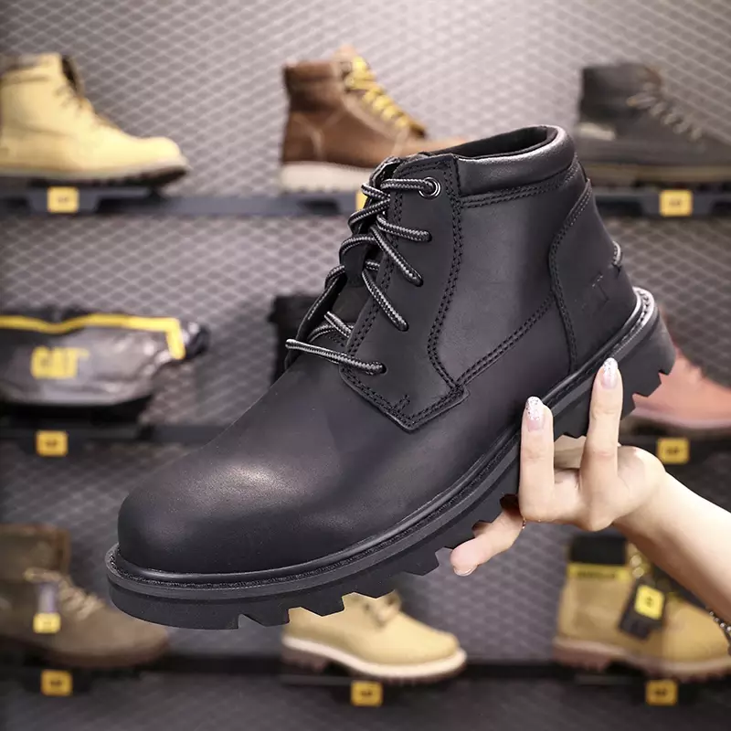 Мужские ботинки кожаные CAT оригинал USA - 1 250 000 сум