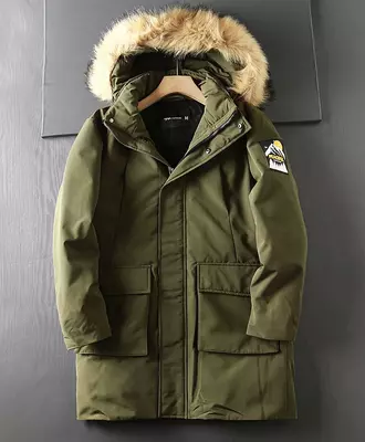 Мужская зимняя куртка аляска Peaceful гусиный пух [S-2XL] - 1 560 000 сум / шт.