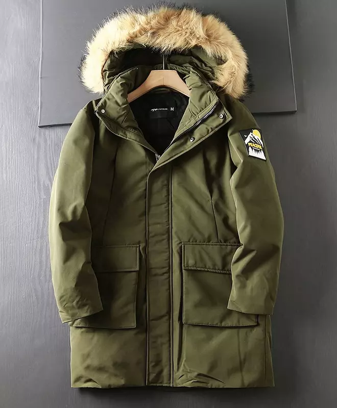 Мужская зимняя куртка аляска Peaceful гусиный пух [S-2XL] - 1 560 000 сум