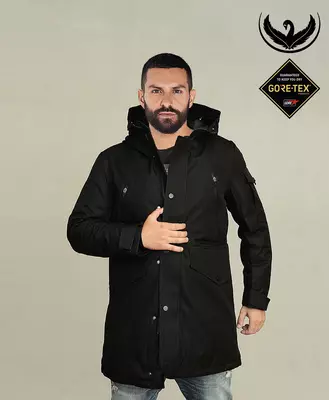 Мужская зимняя куртка пуховик GORE-TEX