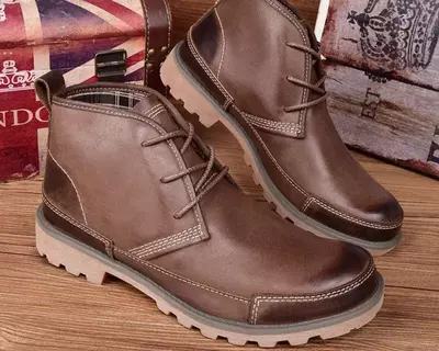 Мужские кожаные ботинки Timberland CHUKKA