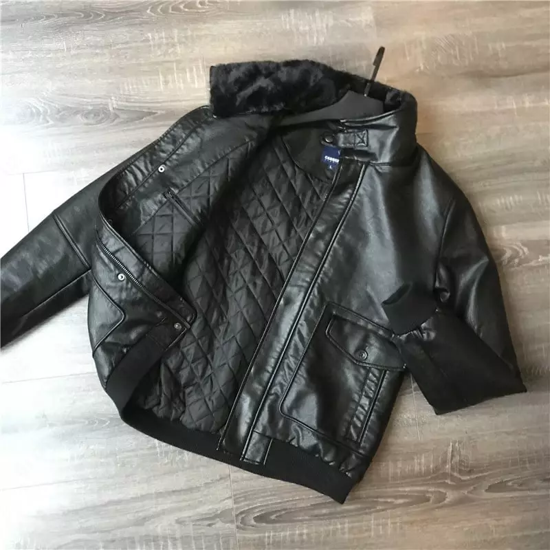 Мужская кожаная куртка бомбер Carrera Италия - 1 220 000 сум