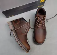 Мужские кожаные ботинки CAT Exigent Куртки Аляска и пуховики в Ташкенте