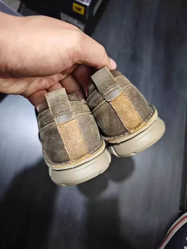 Мужские кожаные туфли мокасины Cat Caterpillar Emanate Куртки Аляска и пуховики в Ташкенте