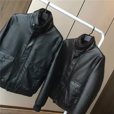 Кожаная куртка мужская