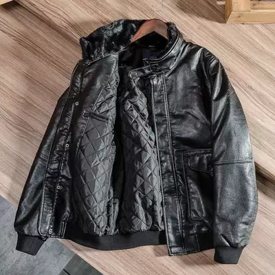 Кожаная куртка мужская