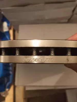 395 000 so'm / dona Диск тормозной опорный 8973660771 ISUZU D-MAX