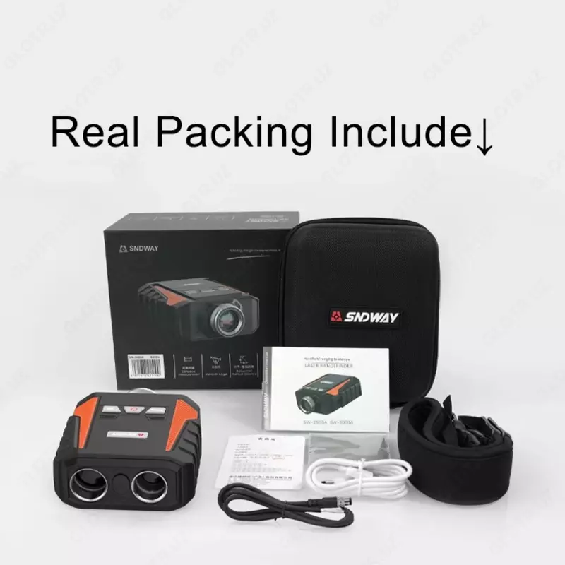  Лазерный дальномерный телескоп Прибор для измерения расстояния + рулетка - 