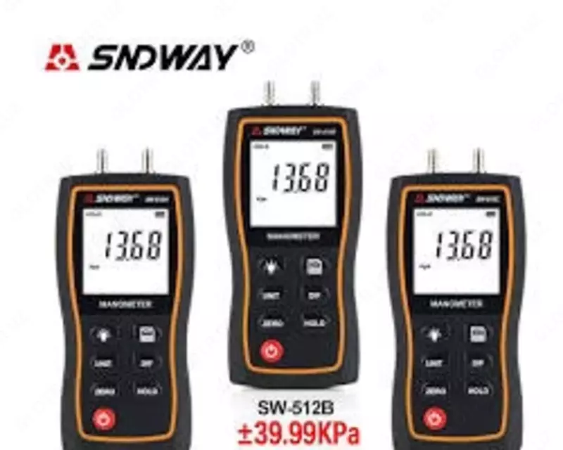 Цифровой дифференциальный манометр SW-512