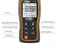  Цифровой дифференциальный манометр SW-512 Оптом и розница