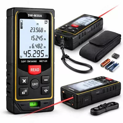 SW‐M30A lazerli masofa o‘lchagich-ruletkasi