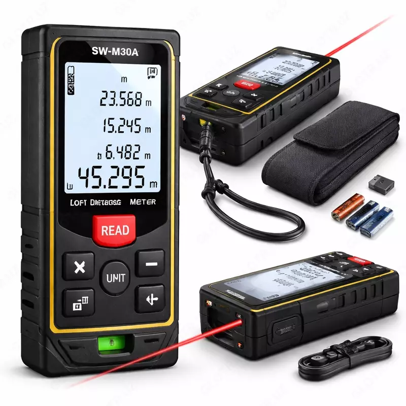 SW‐M30A lazerli masofa o‘lchagich-ruletkasi