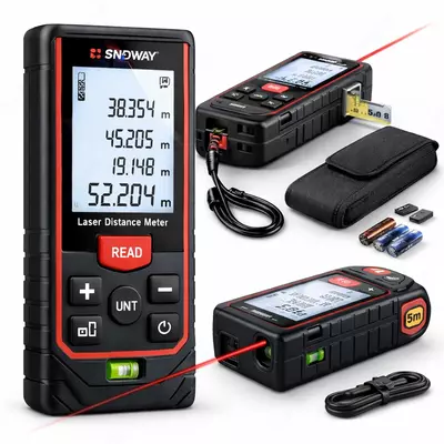 SW‐MS50 lazerli masofa o‘lchagich-ruletkasi