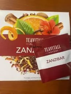 Choy ichimligi TEAVITALL ANYDAY ZANZIBAR 38 ta filtr qoplari - 67 600 so'm / dona