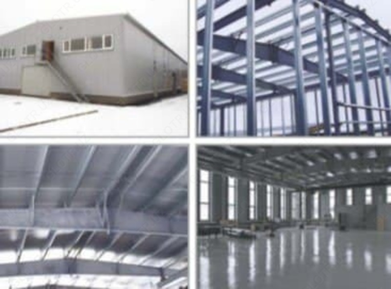 Здание склада (сварная балка) "Производство Россия"