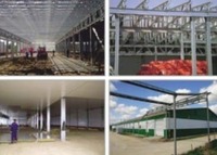 Galvanizli profilga asoslangan parrandachilik majmuasi